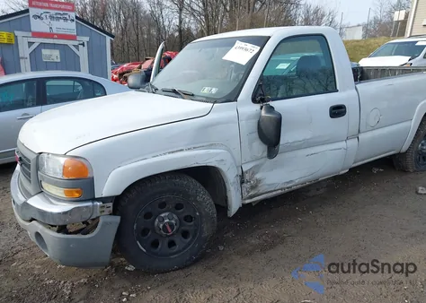 2006 GMC Sierra 1500 Work Truck z USA, uszkodzony, nr VIN 1GTEC14VX6E201229